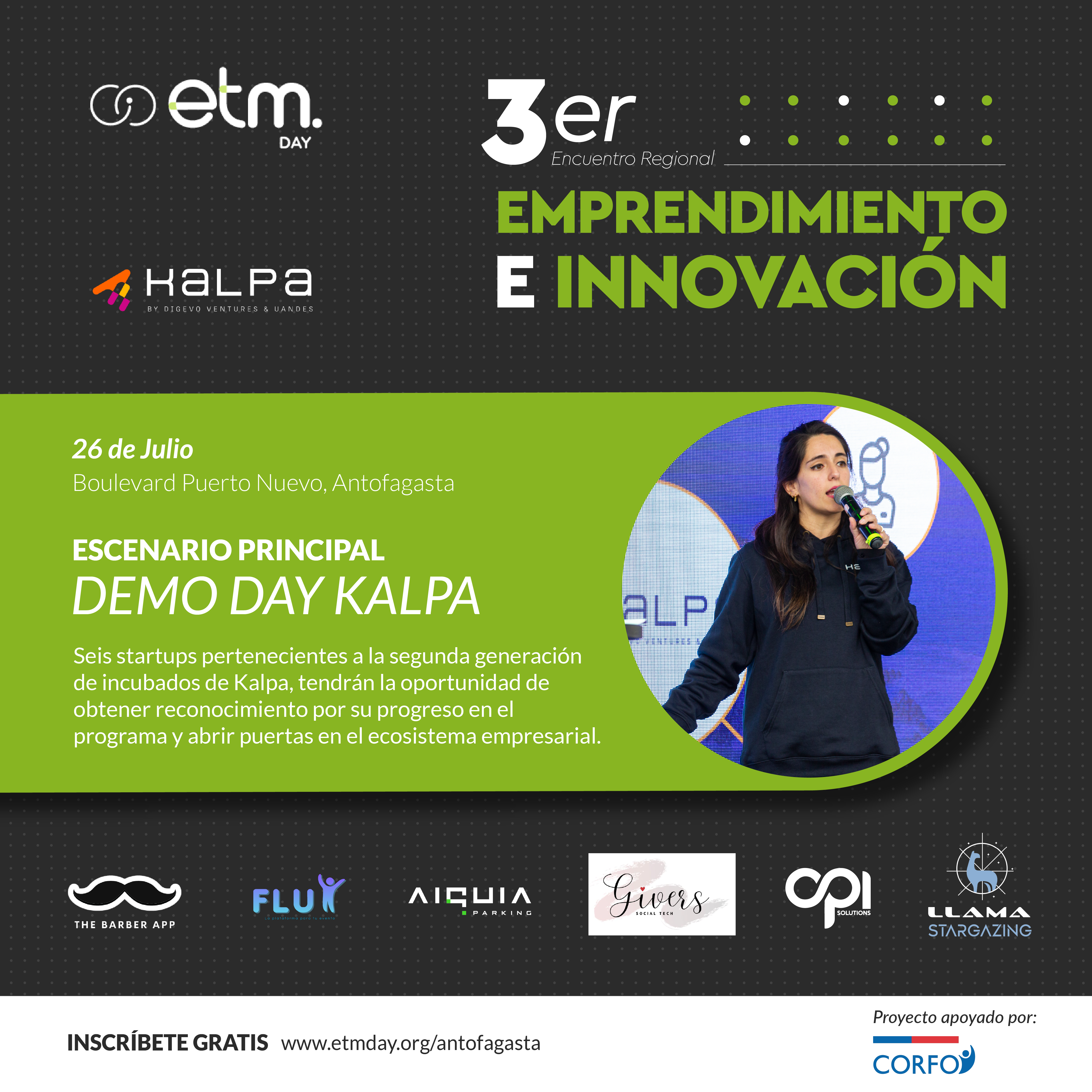 Kalpa estará presente en ETM Antofagasta 2023